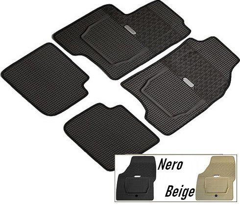 Rubber floor mats - OPEL