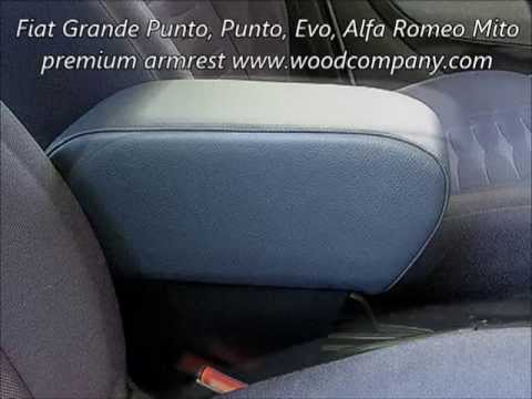 Armrest for Fiat Punto (2012&gt;) - Grande Punto - Punto Evo